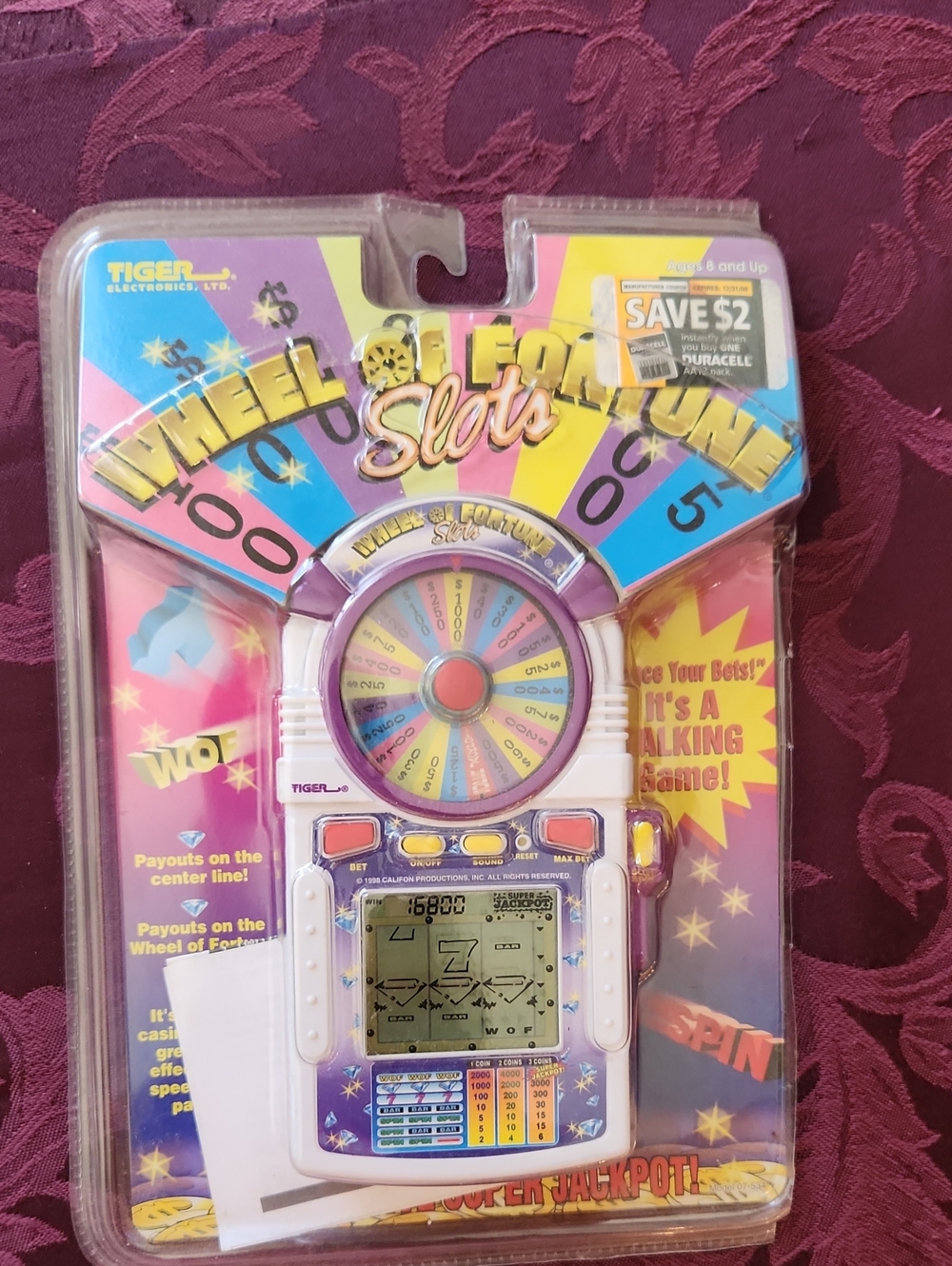 Wheel Of Fortune Talking Game